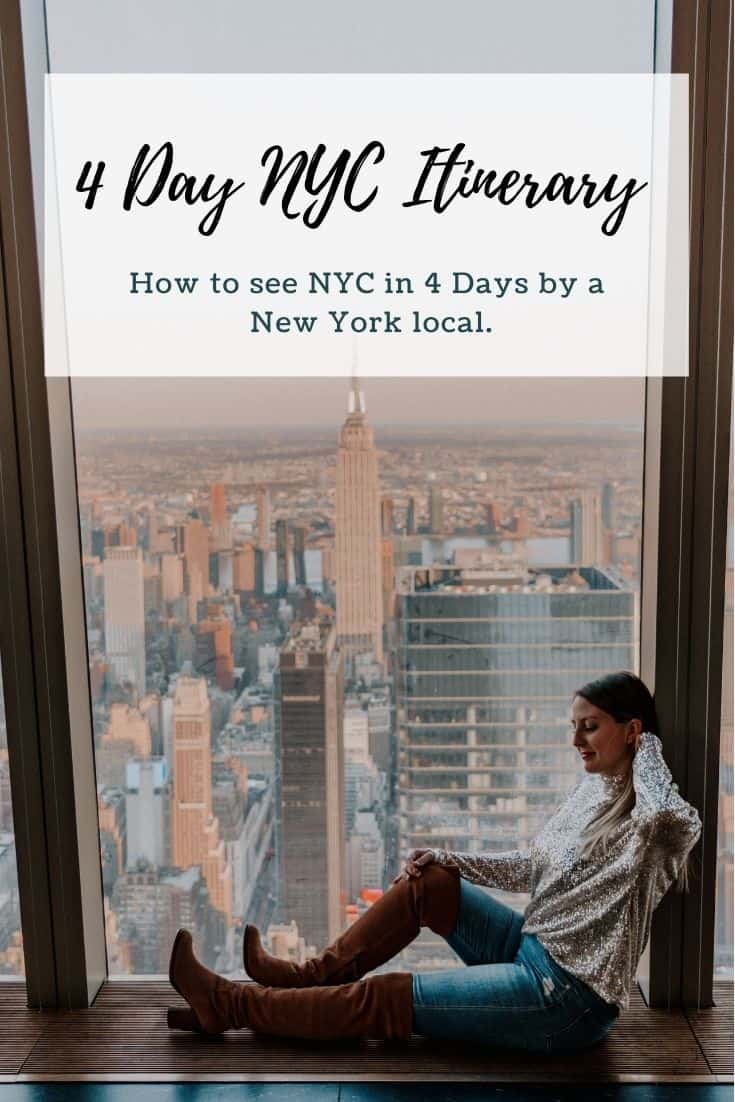 4 day nyc itinerary