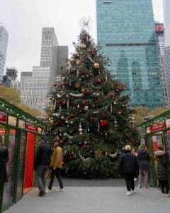 Bryant Park Christmas Tree