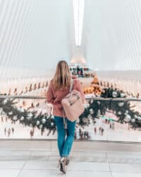 ragazza all'Oculus