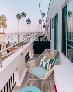 balcony at Bellanca Hotel