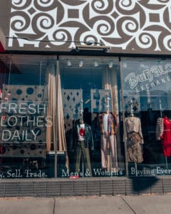 vintage store front