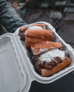 cheese steak sandwich