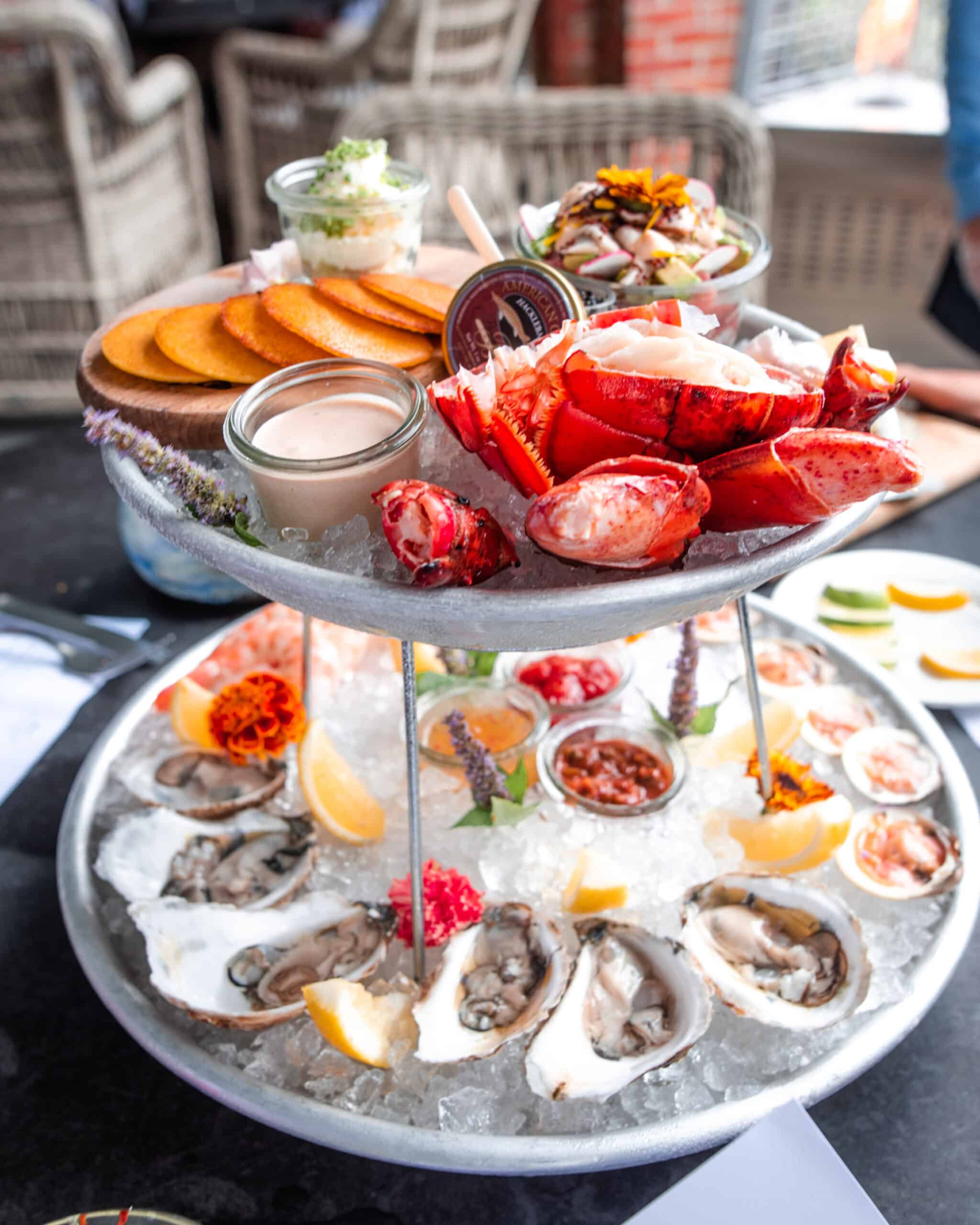 Chatham Bars Inn Seafood Tower