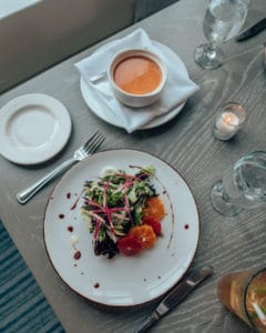 soup and salad