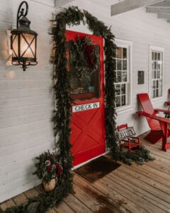 Entrance at Lake Placid Stagecoach Inn