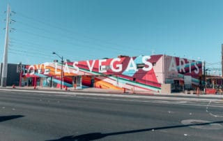 building in Las Vegas Arts District