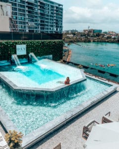 rooftop pool