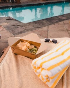 Kimpton Canary Hotel pool snack