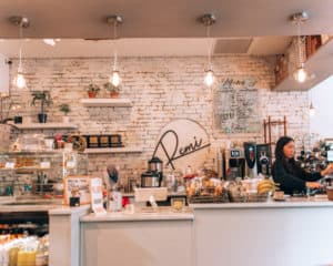 cafe counter