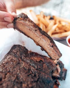 2 way brewing company, round up texas bbq ribs