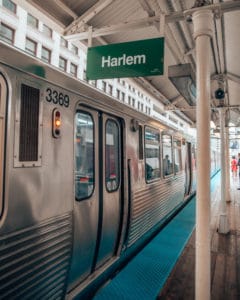 Chicago "L" train