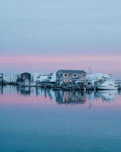 Winter in the hamptons